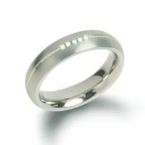 0130-03 Boccia Titanium Ring