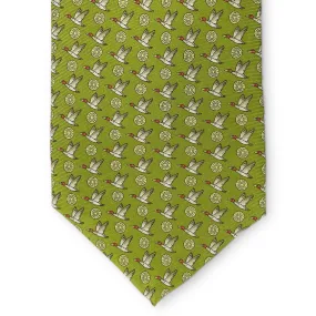 12 Gauge Mallard: Tie - Green