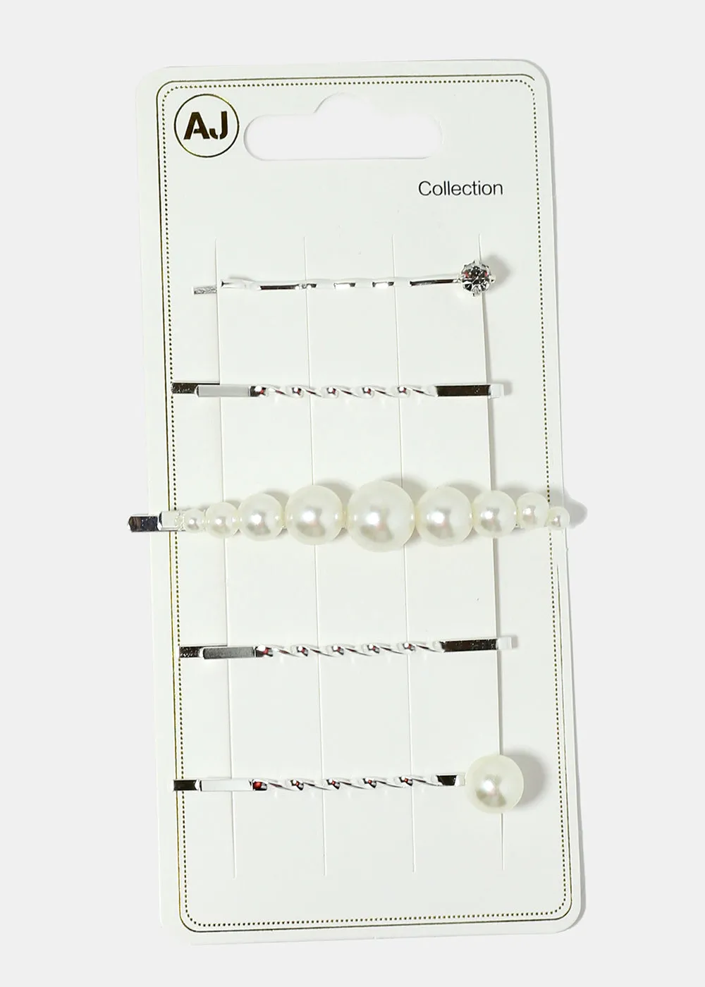 5-Piece Pearl Hairpins Set