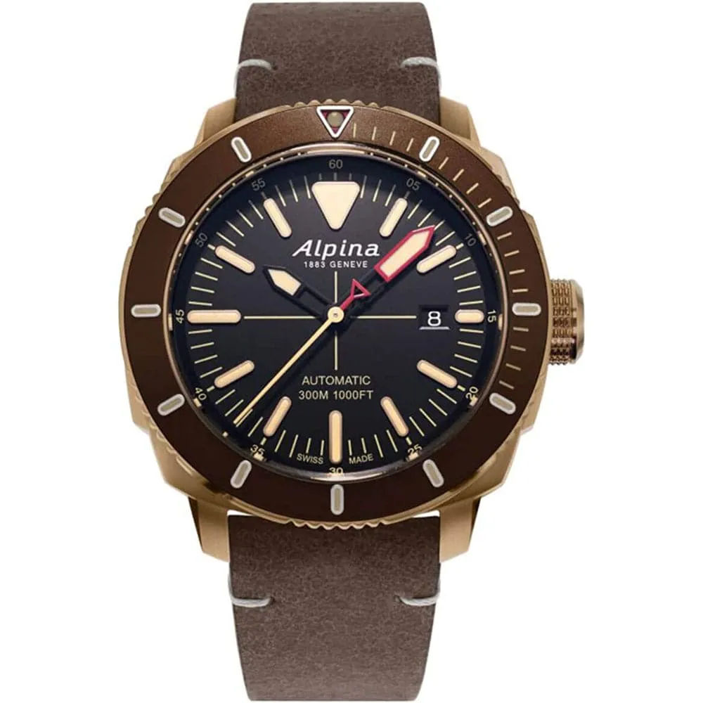 ALPINA SEASTRONG DIVER 300 AL-525LBBR4V4 MEN'S WATCH