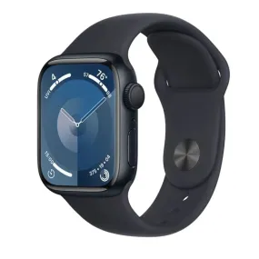 Apple Watch Series 9 Midnight Aluminium Case with Midnight Sport Band 41mm M/L (150mm-200mm)