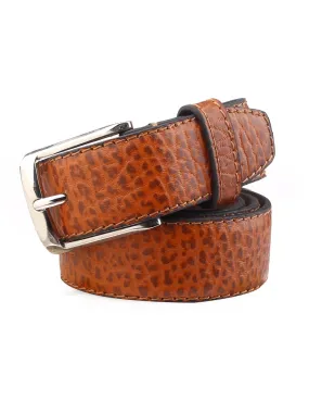 Elegant Sartorial Mens Genuine Leather Belt - 35mm Imported Pin Buckle with Signature Wooden Gift Box