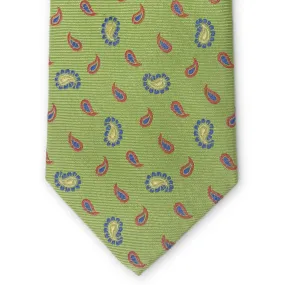 Bespoke Hero Paisley: Tie - Green