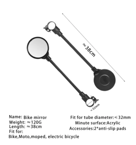 Bicycle Equipment Shockproof Rearview Mirror