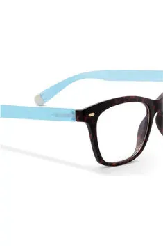 Blue Leopard Tortoise Blue Light Reading Glasses