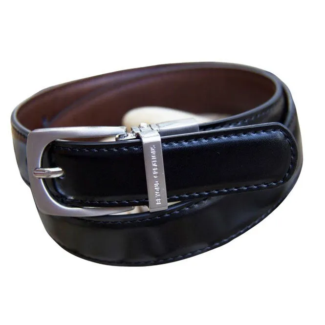 Boys Reversible Leather Belt | Black / Brown