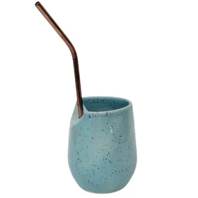 Ceramic Sipper Cup - Turquoise