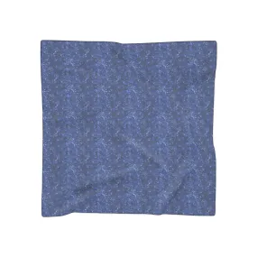 Chiffon Scarf - Sapphire Print