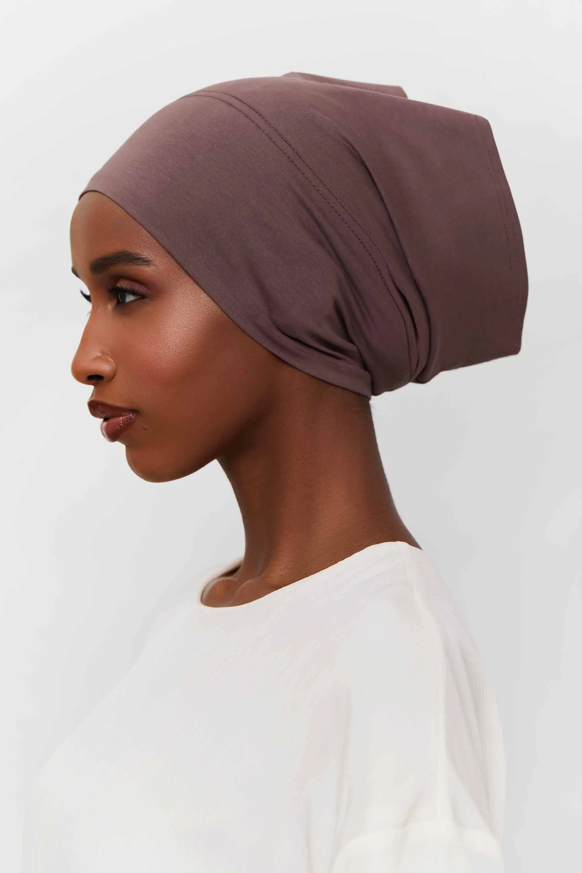 Cotton Undercap - Dark Taupe