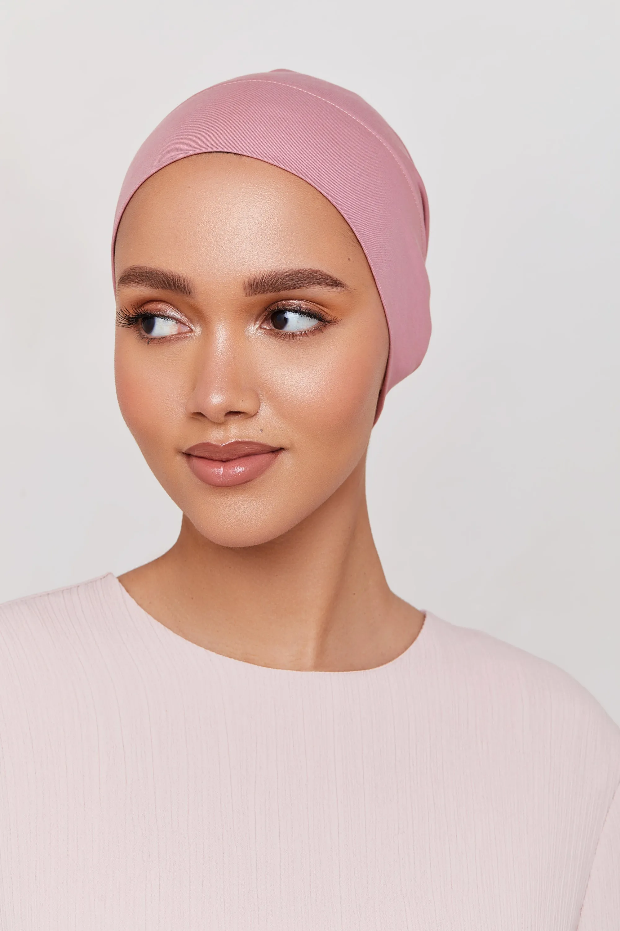 Cotton Undercap - Dusty Rose