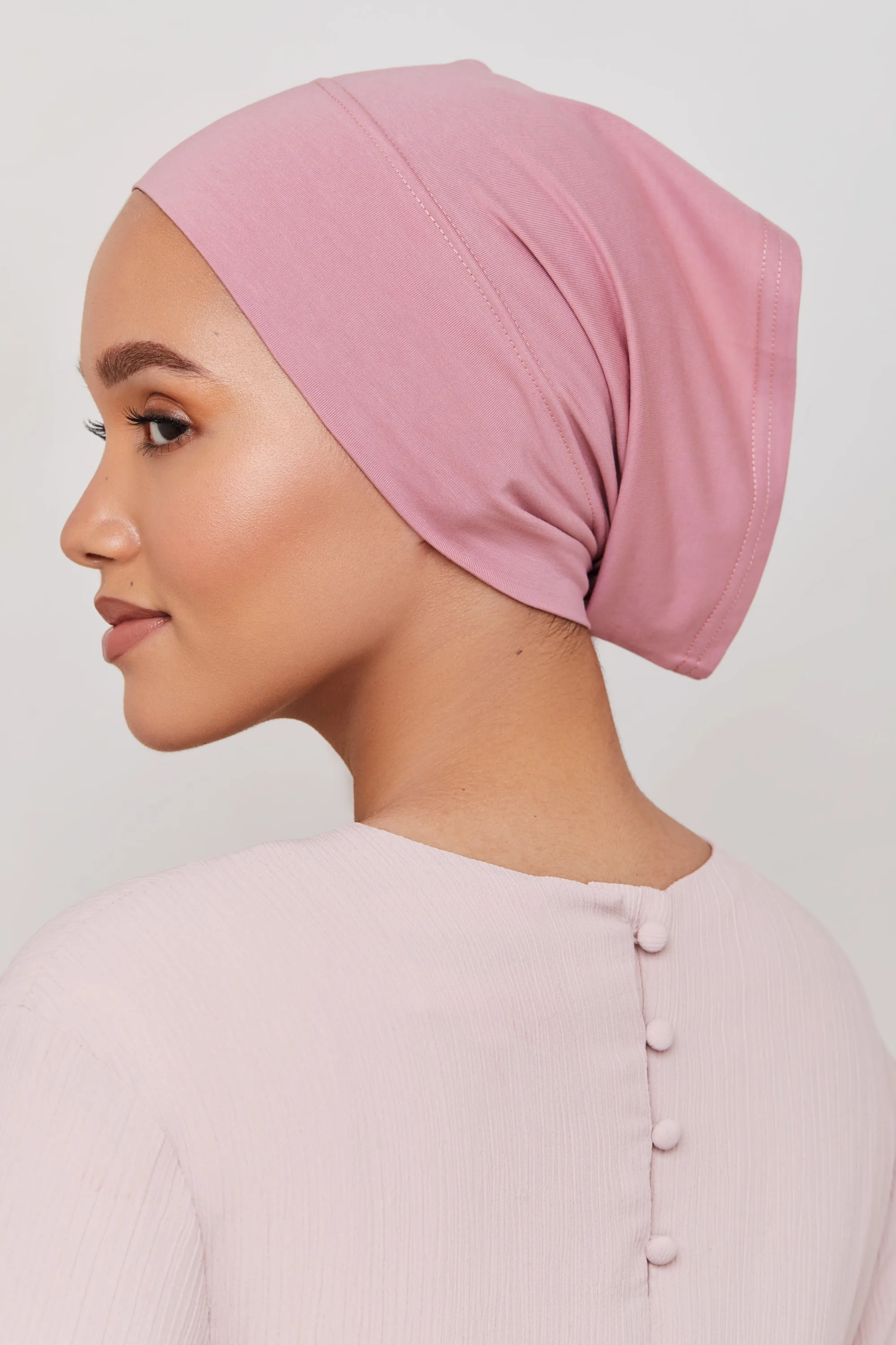 Cotton Undercap - Dusty Rose