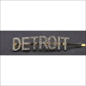 Detroit Rhinestone Hair Clip