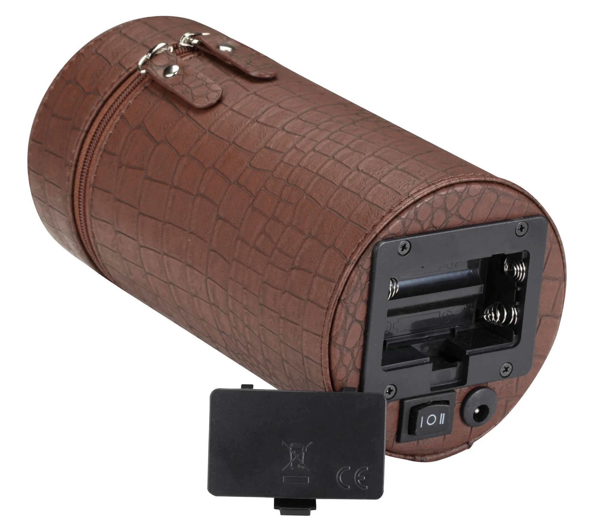 Diplomat Brown Leather Travel Single Watch Winder