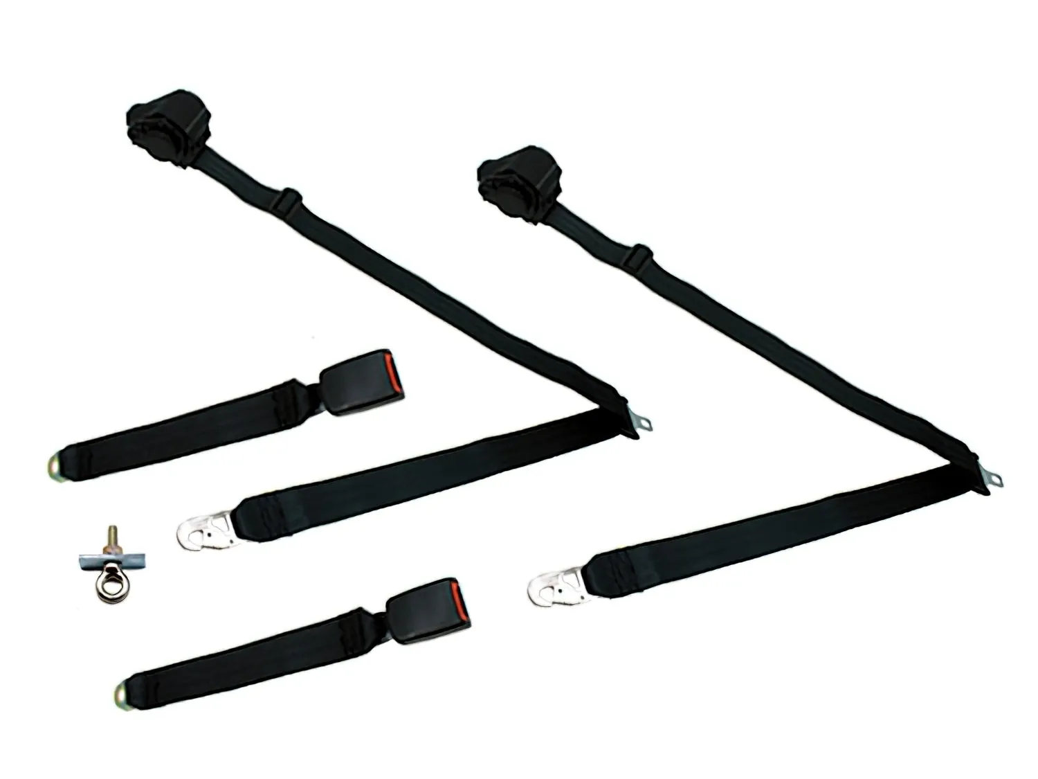 Dual 3-Point Seat Belt Kit [95 Eurovan Camper]