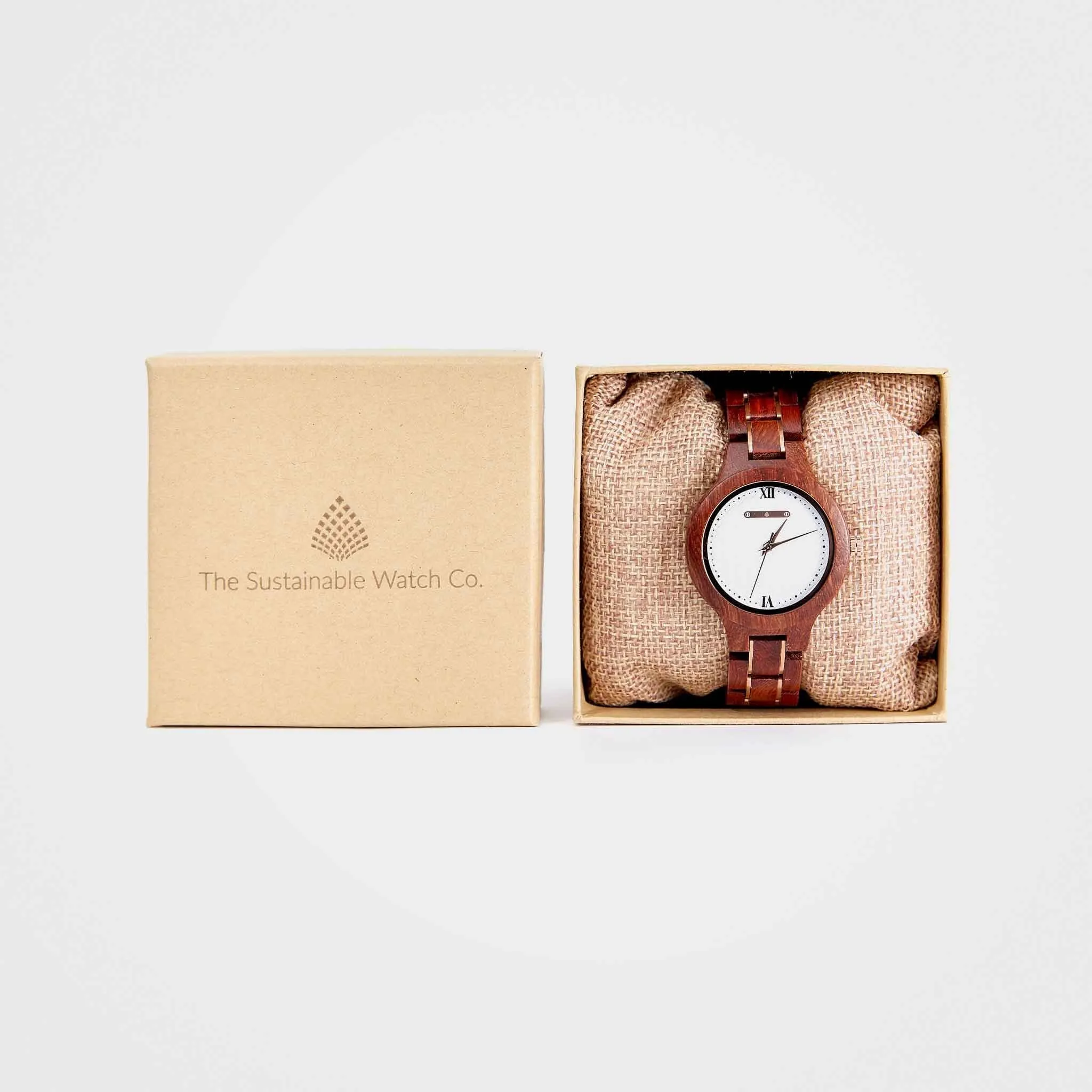 Handmade Wooden Wristwatch For Women: The Magnolia