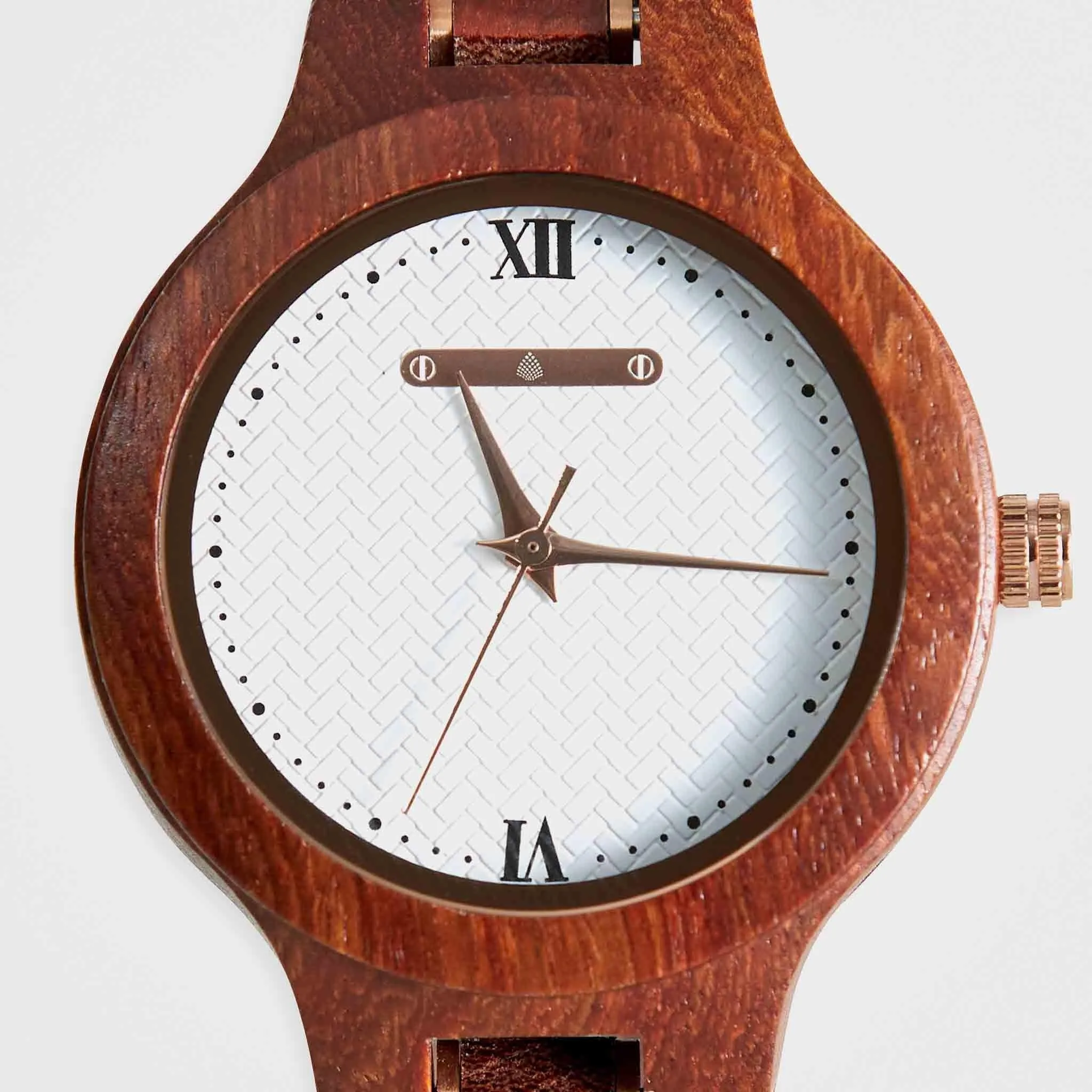 Handmade Wooden Wristwatch For Women: The Magnolia