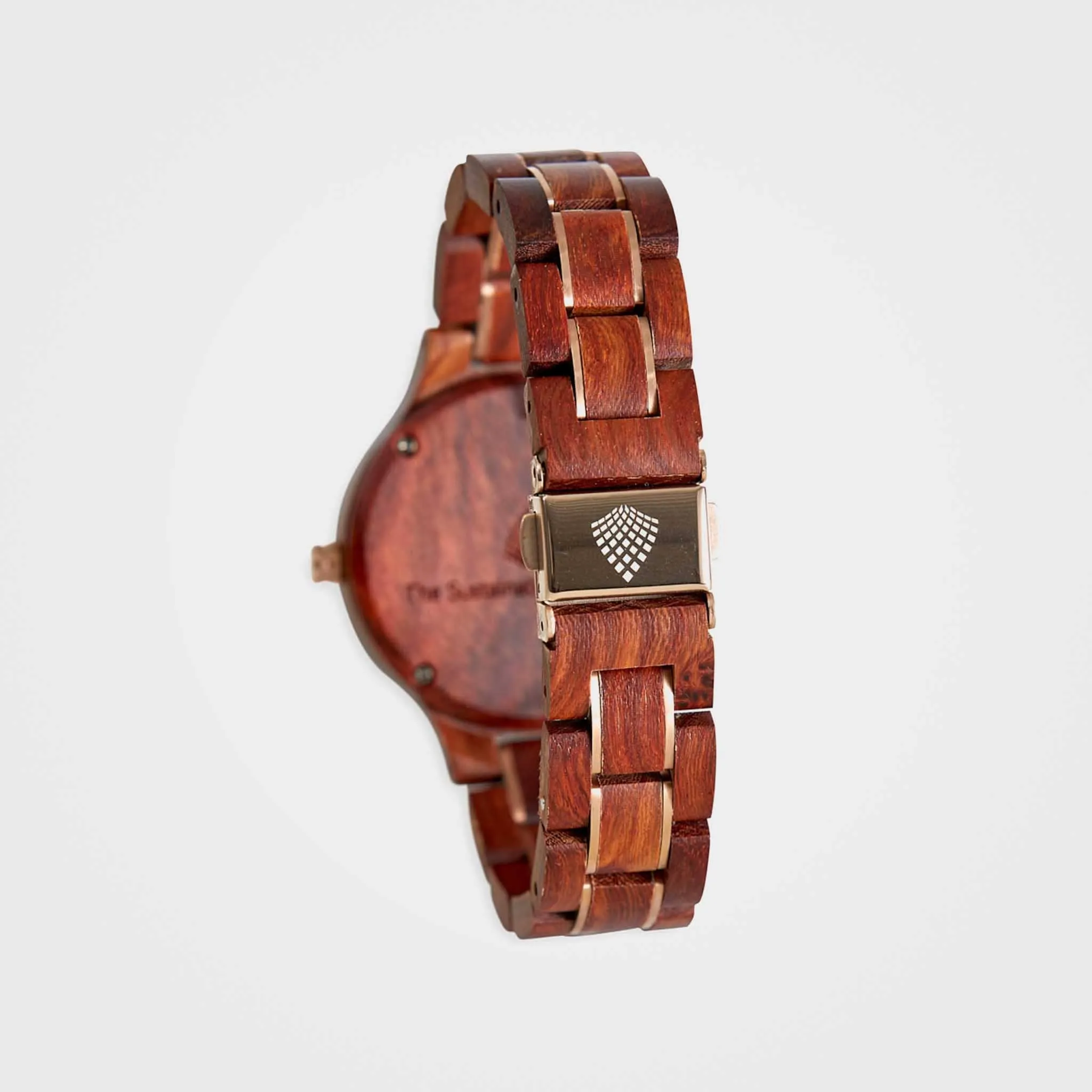 Handmade Wooden Wristwatch For Women: The Magnolia