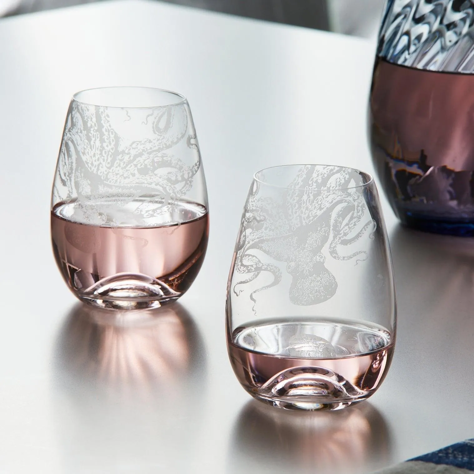 Lucy Stemless Wine Glasses - Set of 2