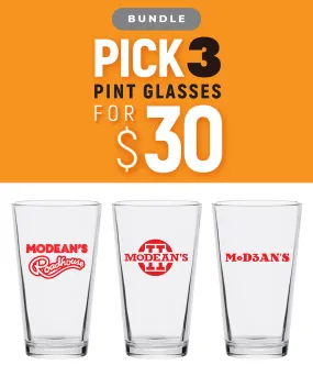 Modean's Pint Set