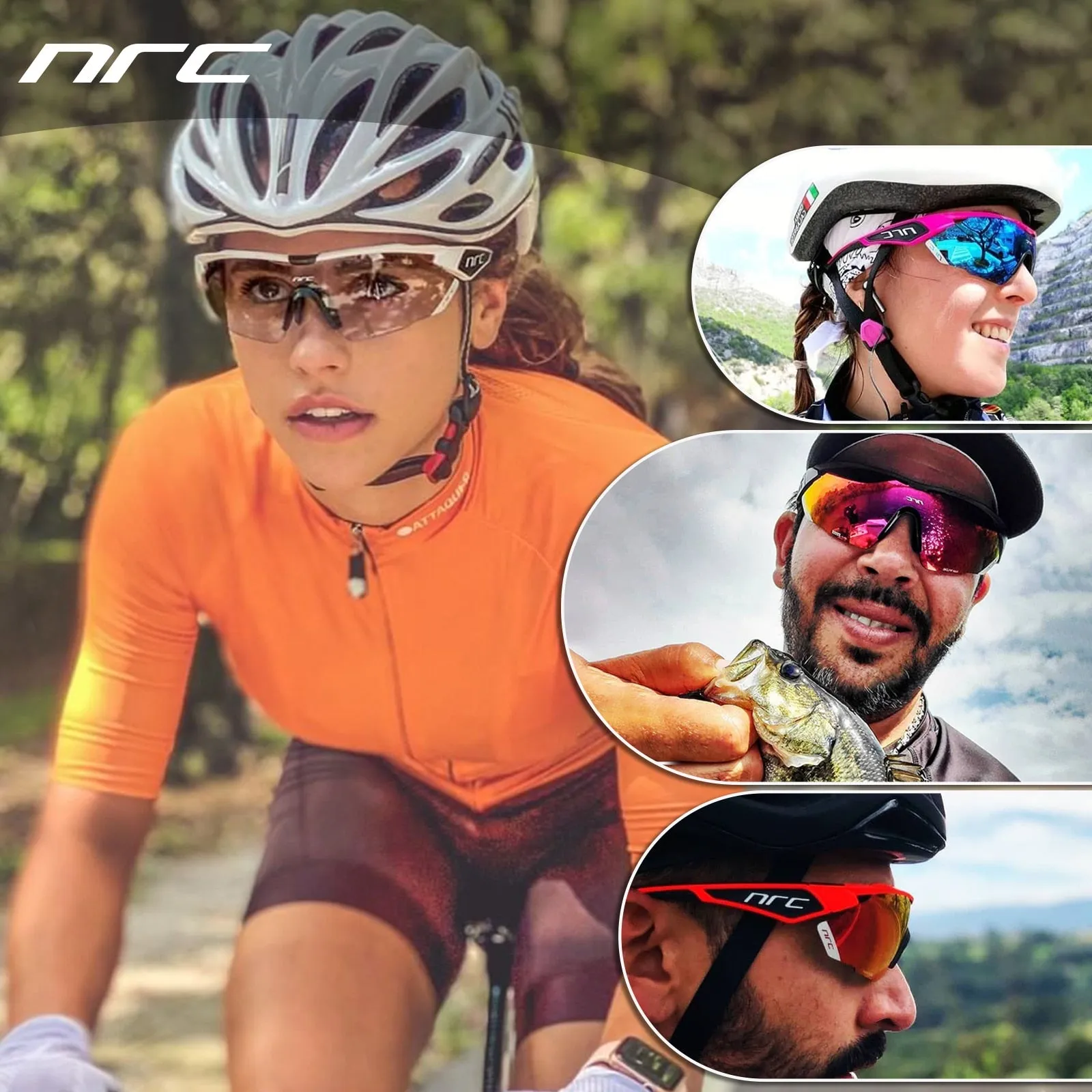 NRC P-Ride Photochromic Cycling Glasses