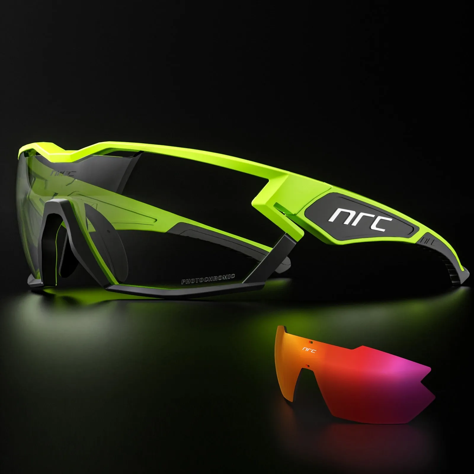 NRC P-Ride Photochromic Cycling Glasses