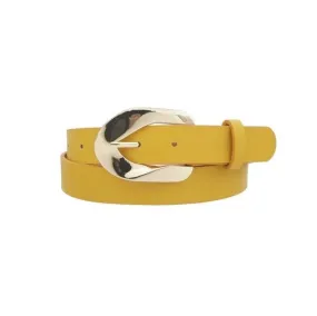 Off The Hook Thick Rounded Unsymmetrical Buckle Belt