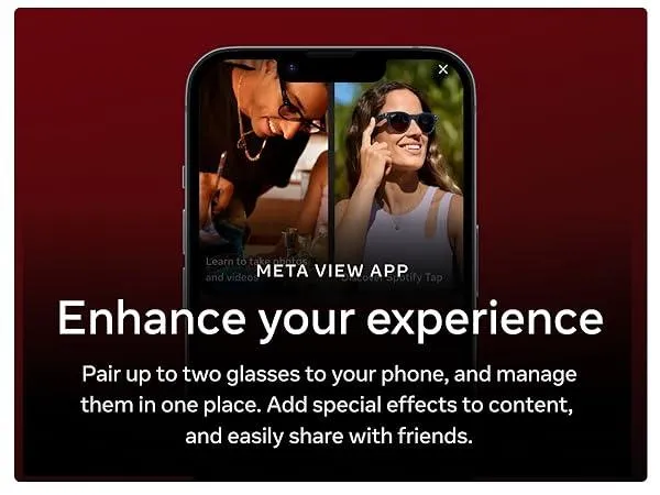 Ray-Ban Meta Smart Glasses - Stylish Wayfarer/Skyler Design with Advanced Features