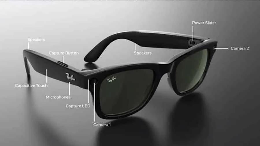 Ray-Ban Meta Smart Glasses - Stylish Wayfarer/Skyler Design with Advanced Features