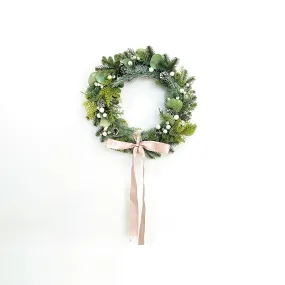 [Sale] Snowberry Wreath